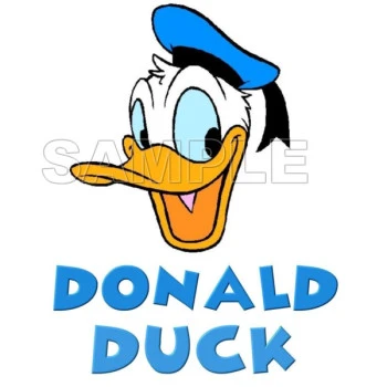 Donald Duck T Shirt Iron on Transfer Decal ~#3