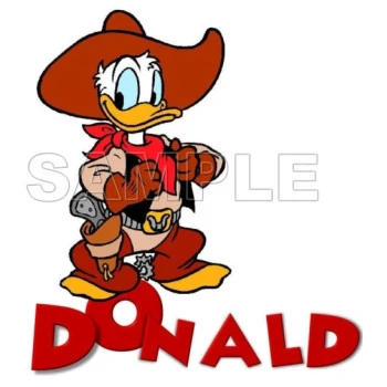 Donald Duck T Shirt Iron on Transfer Decal ~#4