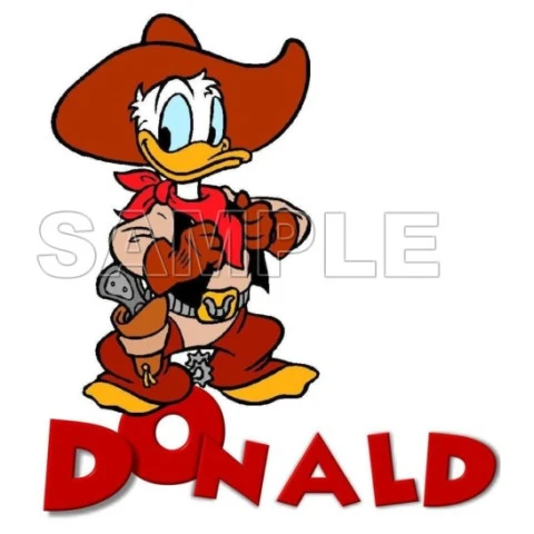 Donald Duck T Shirt Iron on Transfer Decal ~#4