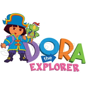 Dora Pirate T Shirt Iron on Transfer Decal ~#7
