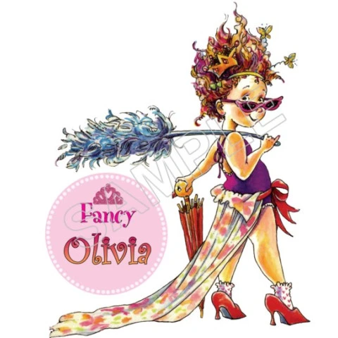 Fancy Nancy Personalized Custom T Shirt Iron on Transfer  Decal  ~#8