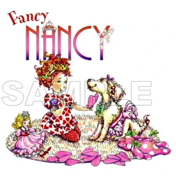 Fancy Nancy  T Shirt Iron on Transfer Decal ~#4