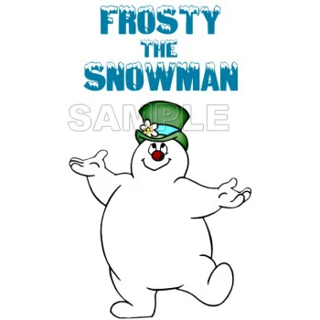 Frosty The Snowman  T Shirt Iron on Transfer Decal ~#3
