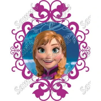Frozen Anna  T Shirt Iron on Transfer Decal ~#12