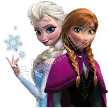 Frozen Elsa Anna T Shirt Iron on Transfer Decal ~#7
