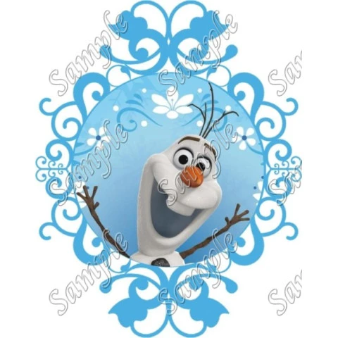 Frozen Olaf T Shirt Iron on Transfer Decal ~#14
