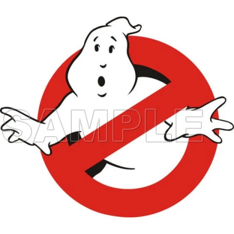 Ghostbusters  Logo  T Shirt Iron on Transfer Decal ~#2