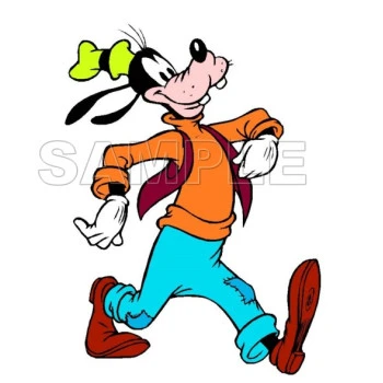 Goofy  T Shirt Iron on Transfer Decal ~#4