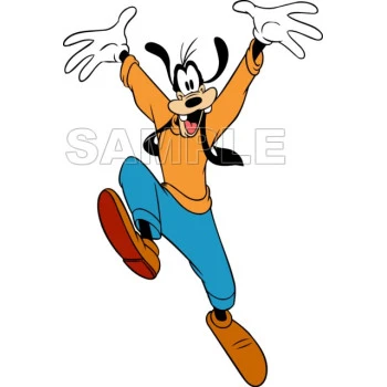 Goofy  T Shirt Iron on Transfer Decal ~#7