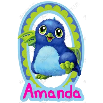 HATCHIMALS  Personalized Custom T Shirt Iron on Transfer Decal ~#1