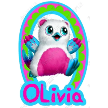 HATCHIMALS  Personalized Custom T Shirt Iron on Transfer Decal ~#2