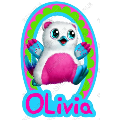 HATCHIMALS  Personalized Custom T Shirt Iron on Transfer Decal ~#2