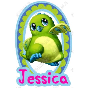 HATCHIMALS  Personalized Custom T Shirt Iron on Transfer Decal ~#3