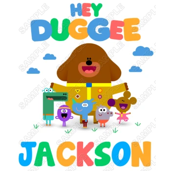 HEY DUGGEE  Personalized  Custom  T Shirt Iron on Transfer Decal ~#4