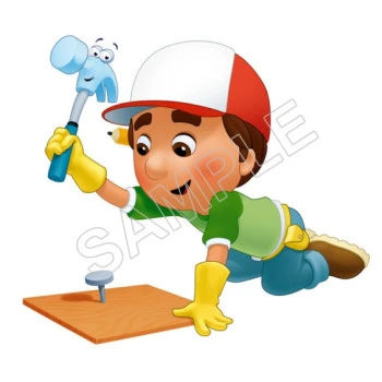 Handy Manny T Shirt Iron on Transfer  Decal  ~#4
