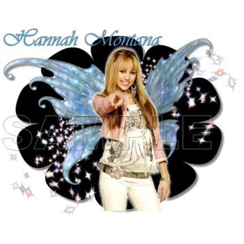 Hannah Montana T Shirt Iron on Transfer Decal ~#4