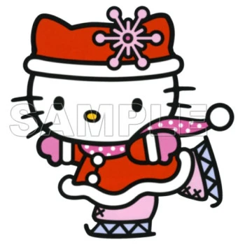 Hello Kitty Christmas  T Shirt Iron on Transfer  Decal  ~#27