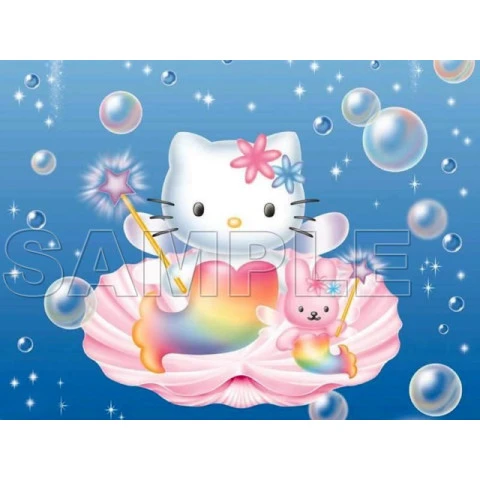 Hello Kitty Mermaid T Shirt Iron on Transfer  Decal  ~#26