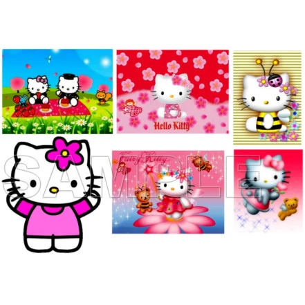 Hello Kitty  T Shirt Iron on Transfer  Decal  ~#10