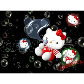 Hello Kitty T Shirt Iron on Transfer  Decal  ~#17