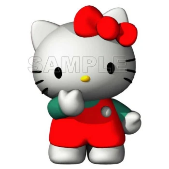 Hello Kitty T Shirt Iron on Transfer  Decal  ~#20