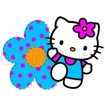 Hello Kitty T Shirt Iron on Transfer  Decal  ~#23