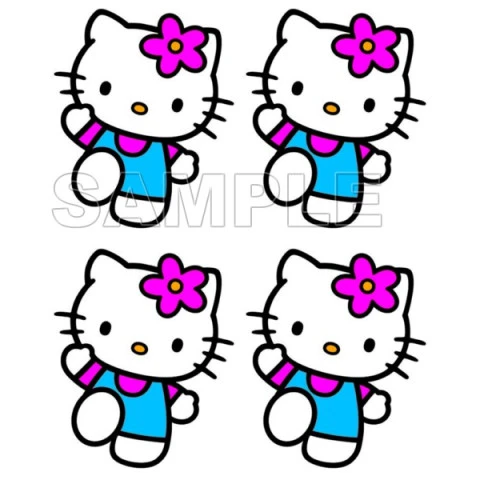 Hello Kitty  T Shirt Iron on Transfer  Decal  ~#3