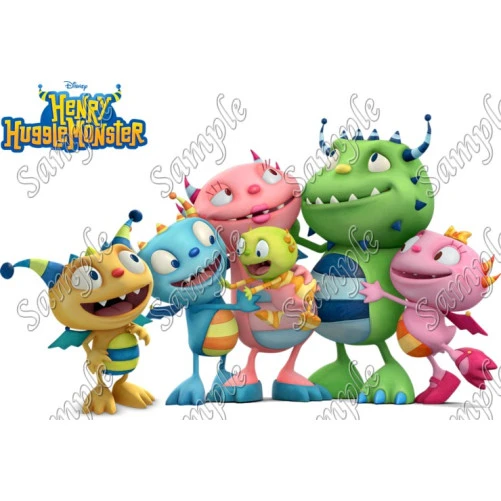 Henry Hugglemonster  T Shirt Iron on Transfer Decal ~#23
