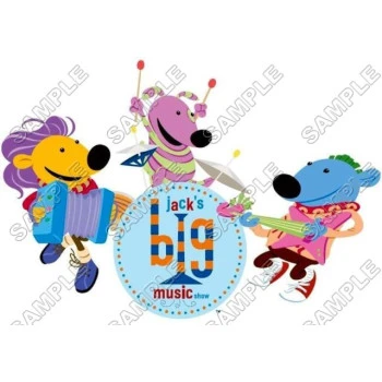 Jack's Big Music Show T Shirt Iron on Transfer Decal ~#1