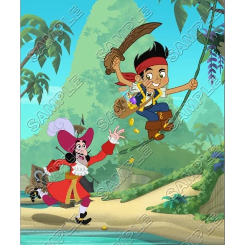 Jake and the Never Land Pirates T Shirt Iron on Transfer  Decal ~#1