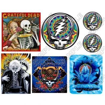 Jerry Garcia Grateful Dead T Shirt Iron on Transfer  Decal  ~#1