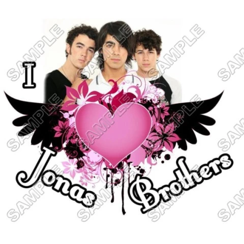 Jonas Brothers T Shirt  Iron on Transfer Decal  ~#1
