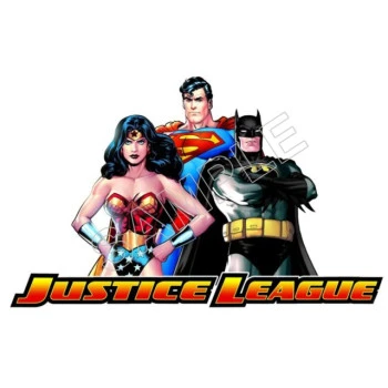 Justice League Super Heroes T Shirt Iron on Transfer Decal ~#5