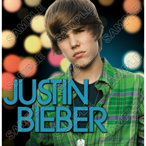 Justin Bieber T Shirt   Iron on Transfer Decal  ~#19