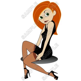 Kim Possible T Shirt Iron on Transfer Decal ~#10