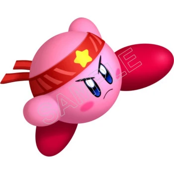 Kirby Fighter  T Shirt Iron on Transfer  Decal  ~#7