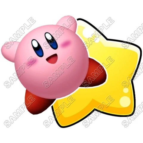 Kirby  T Shirt Iron on Transfer  Decal ~#3