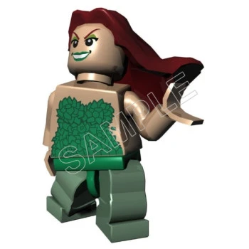 Lego Game Batman Poison Ivy  T Shirt Iron on Transfer  Decal  ~#16