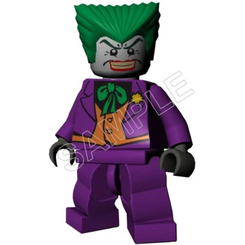 Lego Game  Joker   Batman T Shirt Iron on Transfer  Decal  ~#5