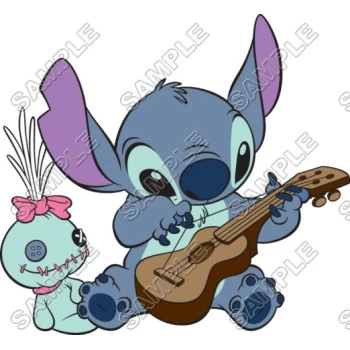 Lilo & Stitch  T Shirt Iron on Transfer Decal ~#1