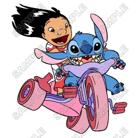 Lilo & Stitch  T Shirt Iron on Transfer Decal ~#7