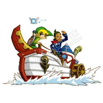 Link  (The Legend of Zelda)  T Shirt Iron on Transfer Decal ~#11