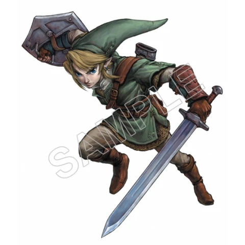 Link (The Legend of Zelda)  T Shirt Iron on Transfer Decal ~#4