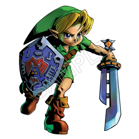 Link (The Legend of Zelda)  T Shirt Iron on Transfer Decal ~#5