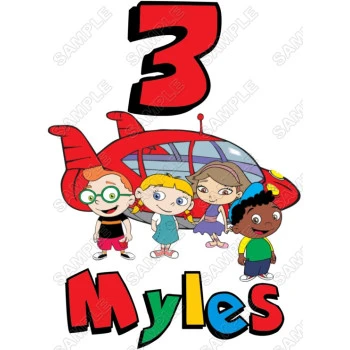 Little Einsteins Personalized  Custom  Birthday T Shirt Iron on Transfer Decal ~#1