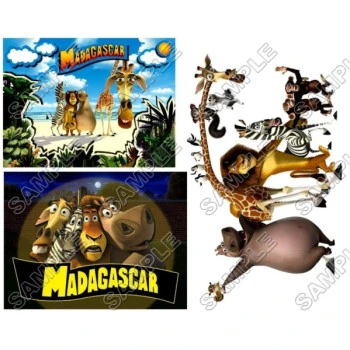 Madagascar   T Shirt Iron on Transfer  Decal  ~#1