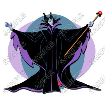 Maleficent  T Shirt Iron on Transfer Decal ~#13