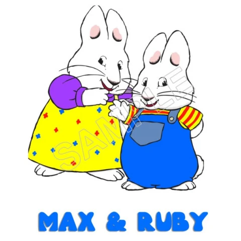 Max and Ruby T Shirt Iron on Transfer Decal ~#10