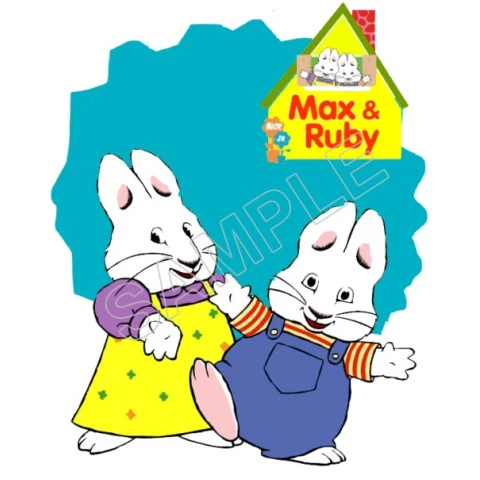 Max and Ruby T Shirt Iron on Transfer Decal ~#4