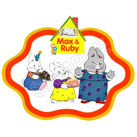 Max and Ruby T Shirt Iron on Transfer Decal ~#6